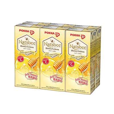 Natsbee Honey Lemon 250ml x 6s