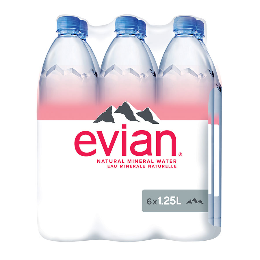 Evian 1.25L x 6S