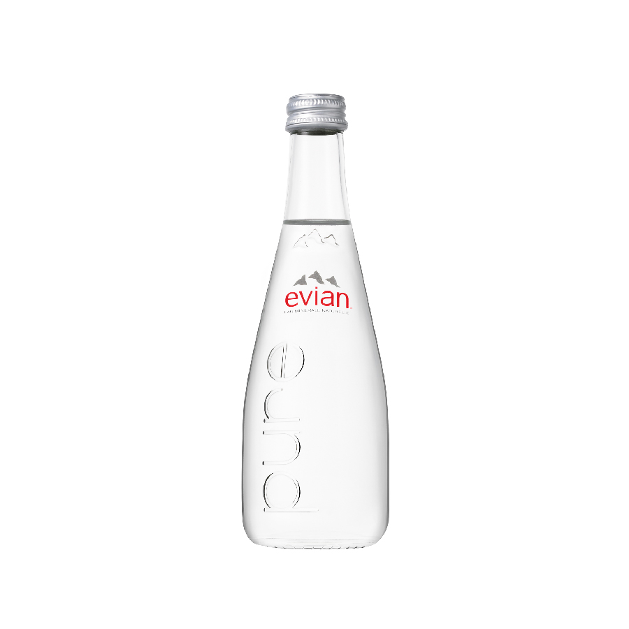 Evian Glass 330ml
