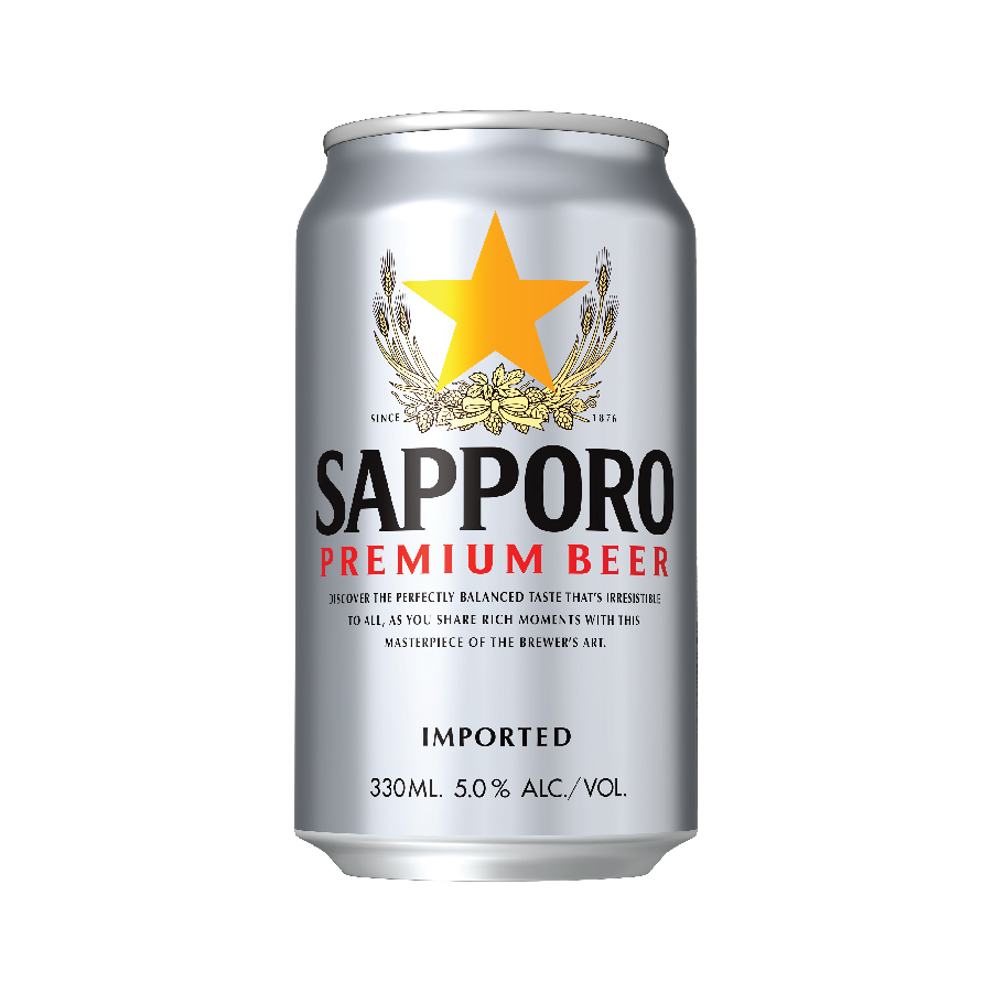 Sapporo 330ml