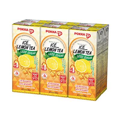 Ice Lemon Tea Less Sugar 250ml x 6s