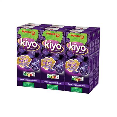 Kiyo Kyoho Grape Juice Drink 250ml x 6s
