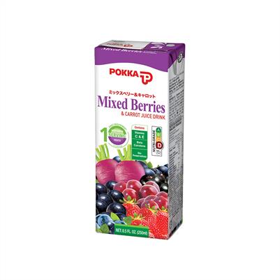 Mixed Berries & Carrot Juice Drink 250ml