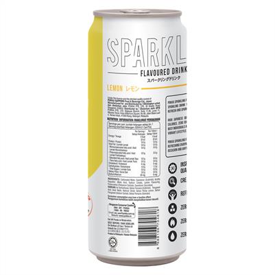 Sparkling Flavoured Drink Lemon 325ml