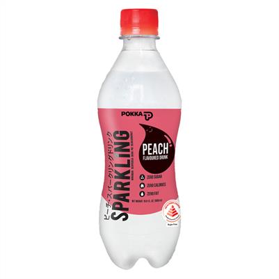 Sparkling Flavoured Drink Peach 500ml